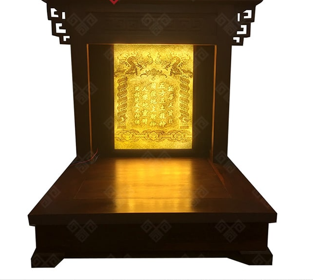 Bài vị thần tài thổ địa 3D